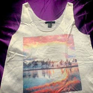 Forever 21 beach tank top